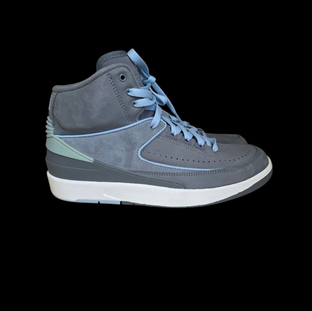 🔥Air Jordan 2 Retro Cool Grey (Women's) Shoes Sneakers Size 10 ❤️🔥🎁